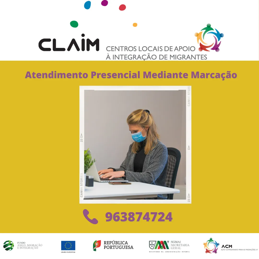 atendimento presencial CLAIM