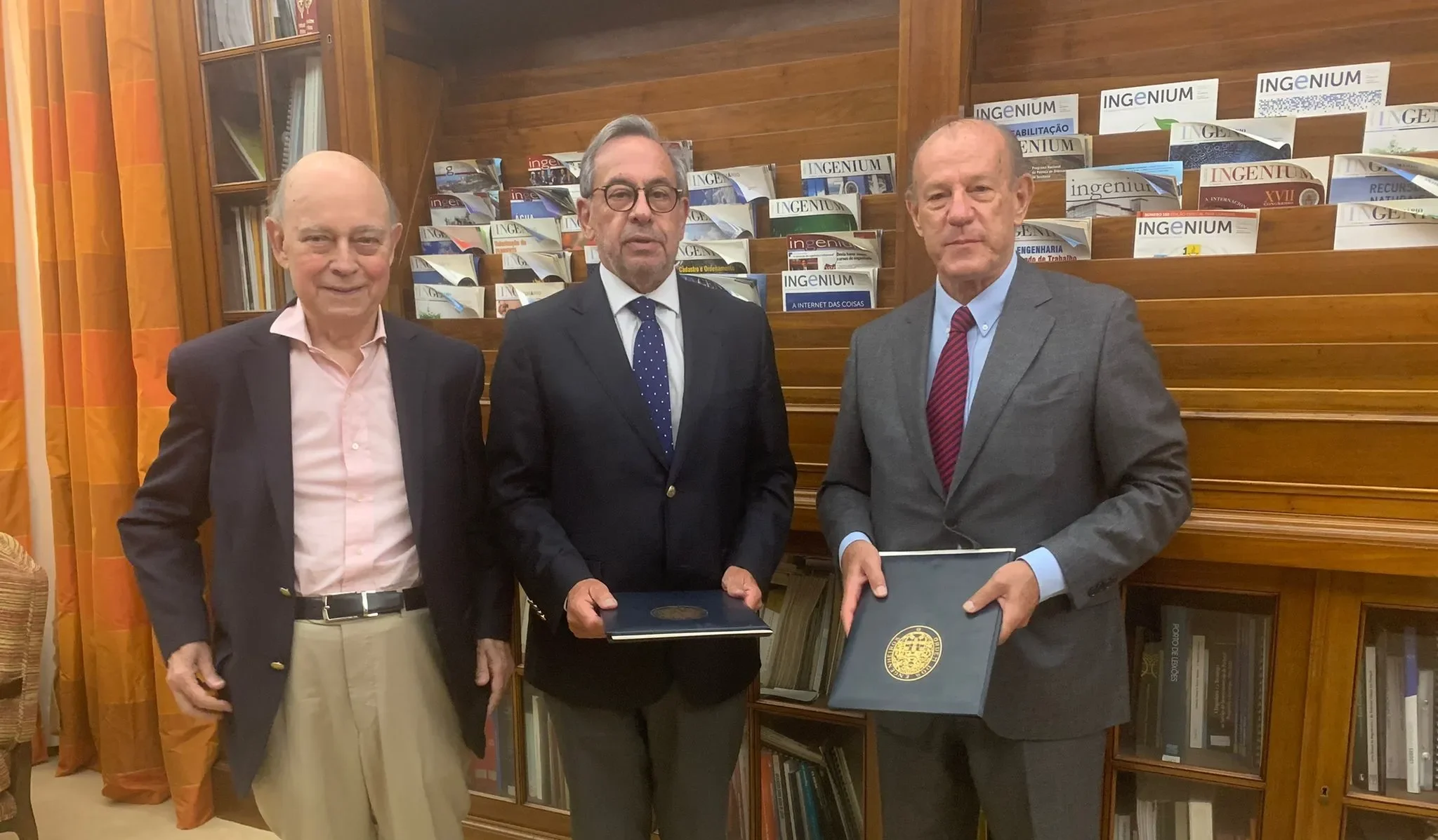 Celebração de protocolo entre a Fundação Cidade de Lisboa e a Ordem dos Engenheiros