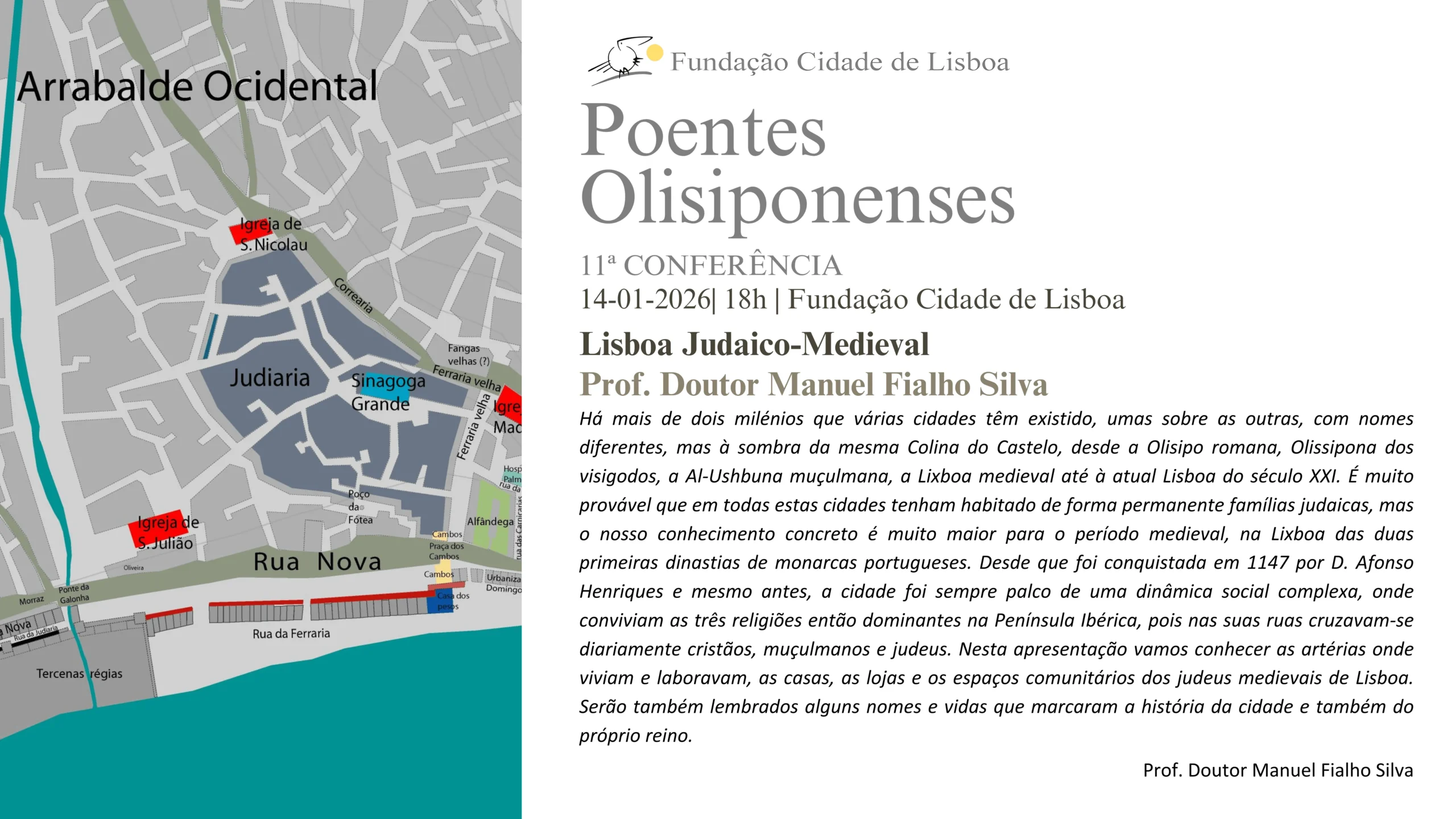 Lisboa Judaico-medieval – Manuel Fialho Silva