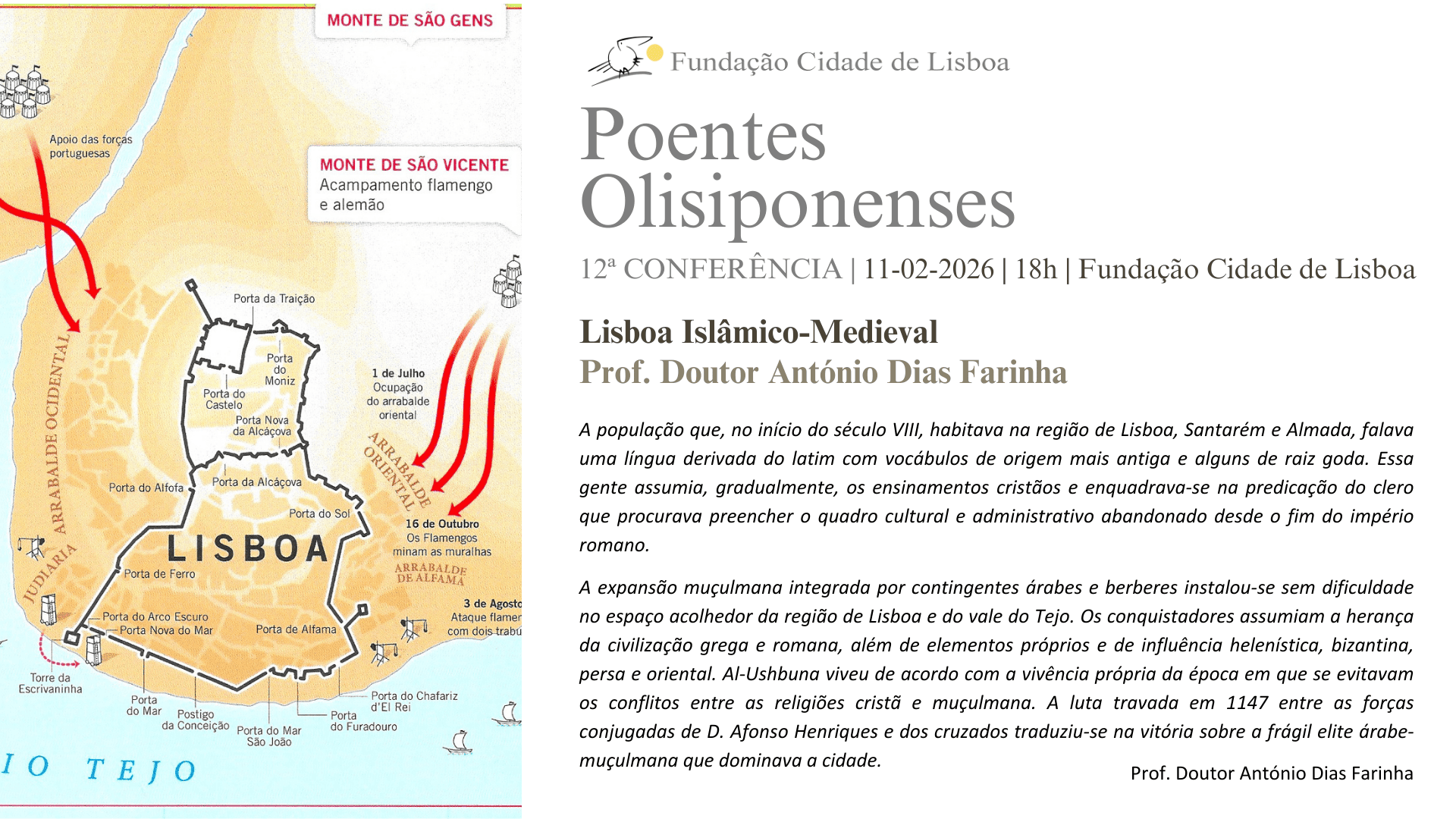 Lisboa Islâmico-Medieval – António Dias Farinha