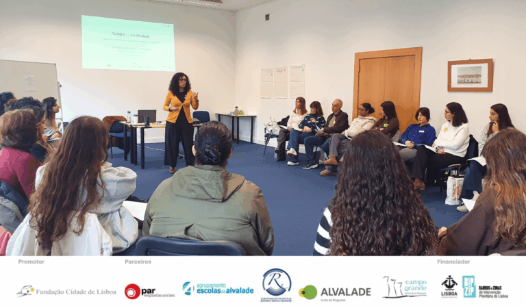 A formação de tutores Tod@s IN em Alvalade já começou