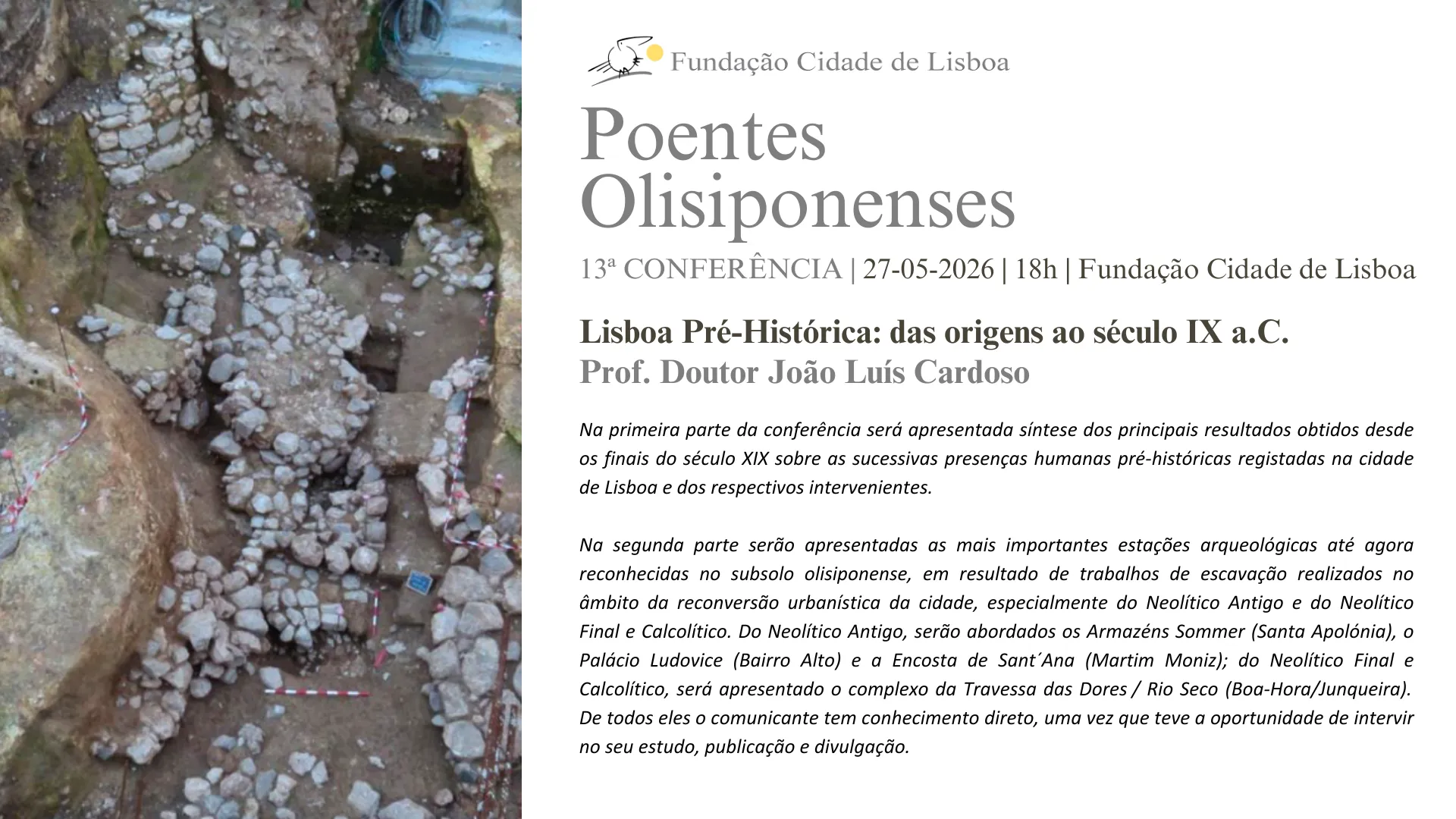 Lisboa Pré-Histórica: das origens ao século IX a.C